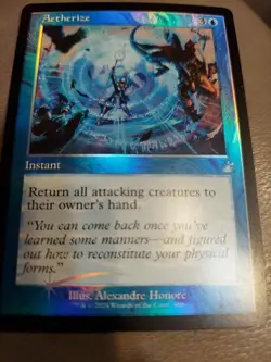 Aetherize (Retro Frame) Ravnica Remastered Foil - Image 1
