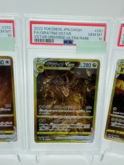 PSA 10 Giratina Arceus Palkia Dialga UR VSTAR Universe Pokemon Card - Image 5