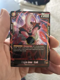 Dragon Ball Super Fusion World CCG Card Game - Majin Buu Evil (FB04-093 SR) - Image 1