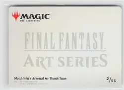 MTG Final Fantasy Art Series Machinist's Arsenal Gold Stamped x1 NM 2/53 - Image 2