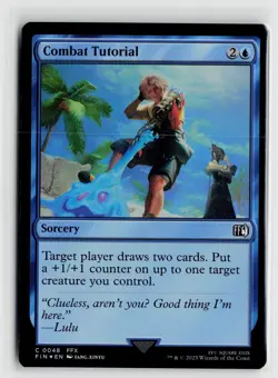 MTG Final Fantasy Combat Tutorial Foil x1 NM - Image 1