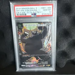 Dragon Ball Super Card Game Great Ape Son Goku, Saiyan Instincts PSA 10 - Image 1
