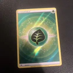 Pokemon TCG Crown Zenith Grass Energy Ultra Rare Card 152/159 LP - Image 1