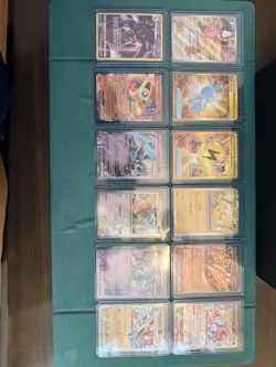 Pokemon TCG Nintendo 12 Card Lot Chansey Pikachu Charizard V Vmax Holo Foil - Image 3