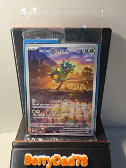 Teal Mask Ogerpon 123 Sv Scarlet & Violet Promo Cards Holo Sealed Pokemon TCG NM - Image 1