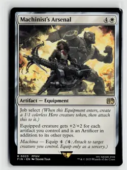 MTG Final Fantasy Machinist's Arsenal x1 NM Rare - Image 1