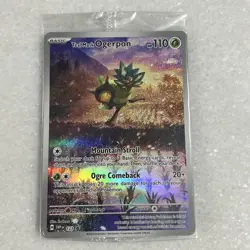 Pokemon TCG Teal Mask Ogerpon Holo SVP #123 Sealed Promo Card - Image 1