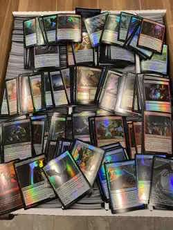 100 FOIL MAGIC THE GATHERING MTG BULK LOT INSTANT COLLECTION!! - Image 2