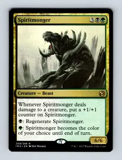 Spiritmonger Iconic Masters Non-Foil MTG NM - Image 1
