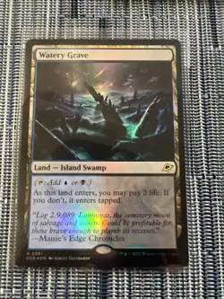 Watery Grave - Edge of Eternities - Foil - NM - UNPLAYED - MTG - Image 1