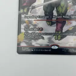 Magic The Gathering MTG TMNT- Raphael, The Nightwatcher (Showcase) Foil *M 0287* - Image 2