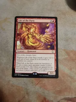 Life Of The Party Commander Streets Of New Capenna MTG NM - Image 1