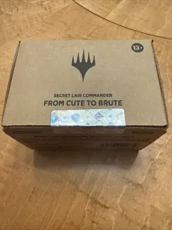 WotC MTG Secret Lair Commander From Cute To Brute Deck - Magic The Gathering 195166221779 - Image 1