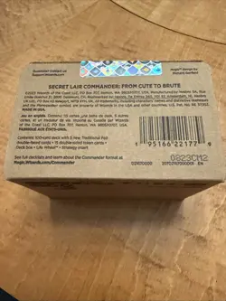 WotC MTG Secret Lair Commander From Cute To Brute Deck - Magic The Gathering 195166221779 - Image 2