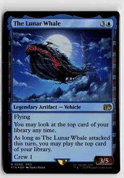 MTG Final Fantasy The Lunar Whale Foil x1 NM - Image 1