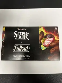 Secret Lair Fallout Welcome To New Vegas Foil New Sealed MTG - Image 1