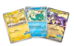 Pokemon Illustration Contest 2024 Promo Cards Sealed Complete 3-Pack Set - Image 1