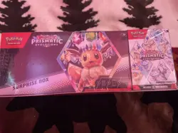 Pokemon Prismatic Evolutions Surprise Box And Booster Bundle- Sam's Club SEALED! - Image 1