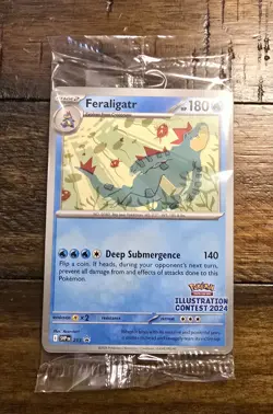 [SEALED] Pokemon 2024 Illustration Contest Pikachu, Feraligator, Toxtricity EX - Image 1