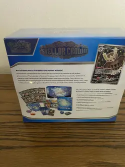 Pokemon Stellar Crown Pokemon Center Exclusive ETB Elite Trainer Box NEW - Image 3