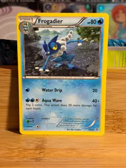 FROGADIER 13/39 XY Kalos Starter Set Regular Vintage Pokemon TCG MP - Image 1