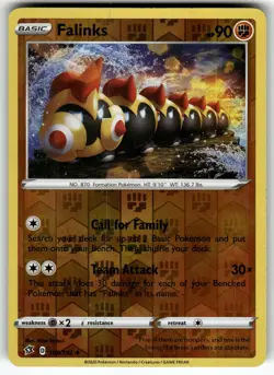 Falinks 109/192 Prize Pack Series Cards LP Pokemon Card TCG - Image 1