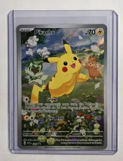 Pikachu 088 Sv: Scarlet & Violet Promo Cards Holo Black Star Promo Pokemon - Image 1