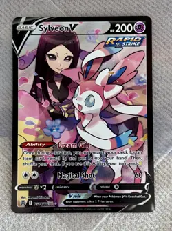 Sylveon V TG14/TG30 - Pokemon Brilliant Stars Trainer Gallery Holo - Image 1