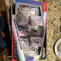 Pokemon Prismatic Evolutions Premium Figure Collection Box Mewtwo Umbreon Espeon - Image 1