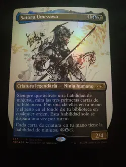 MTG FOIL SATORU UMEZAWA -BaB- SPANISH NM - Image 1