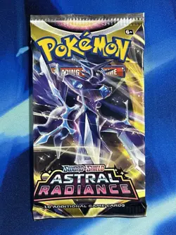 Pokemon 2022 Sword & Shield Astral Radiance Booster Pack Lot X5 Artset SwSh Nm M - Image 2