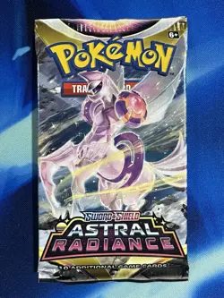 Pokemon 2022 Sword & Shield Astral Radiance Booster Pack Lot X5 Artset SwSh Nm M - Image 4