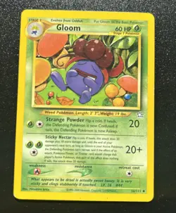 Gloom 36/111 2000 Pokemon Neo Genesis Uncommon Unlimited Lightly Played LP - Image 1