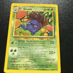 Gloom 36/111 2000 Pokemon Neo Genesis Uncommon Unlimited Lightly Played LP - Image 2