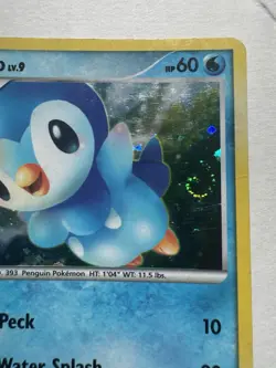 Pokemon TCG Piplup Holo Black Star Promo DP03 Diamond & Pearl 2007 - Image 3