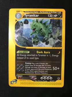 Tyranitar 66/165 - Expedition - Non Holo E Reader - Pokemon TCG - Image 1