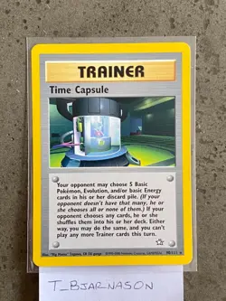 Pokemon Trainer - Time Capsule Rare 90/111 Neo Genesis Set - NM - Image 1