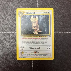 Pokemon TCG - Noctowl - 42/111 - Neo Genesis - LP Unlimited Uncommon (2000) - Image 1