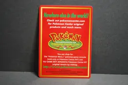 2001 Pokemon Center NY Red Insert Only Pokemon League Near Mint /Mint - Image 1