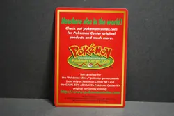 2001 Pokemon Center NY Red Insert Only Pokemon League Near Mint /Mint - Image 2