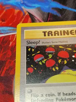 Pokemon TCG Sleep! Team Rocket 79 Regular 1st Edition Common - Image 2