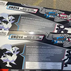 X2 Costco Exclusive Pokemon TCG Unova Heavy Hitters Premium Collection Box ✅ - Image 3