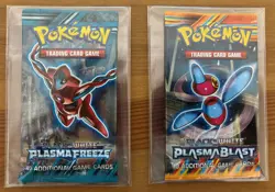 Pokemon TCG Plasma Freeze (Deoxys) Plasma Blast (Porygon-Z) Sealed Booster Packs - Image 3