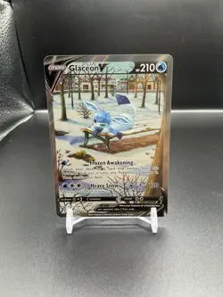 Pokemon TCG Glaceon V Alt Full Art 175/203 SWSH07: Evolving Skies - Image 1