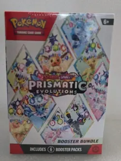 Pokemon TCG: Scarlet & Violet Prismatic Evolutions Booster Bundle Factory Sealed - Image 1
