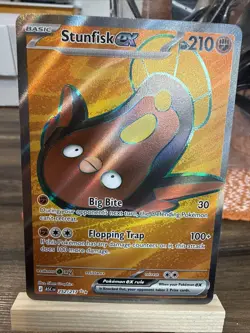 Stunfisk EX 252/217 - Pokemon TCG: Ascended Heroes Full Art NM - Image 1