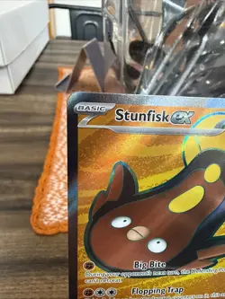 Stunfisk EX 252/217 - Pokemon TCG: Ascended Heroes Full Art NM - Image 2