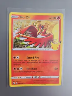 Ho-Oh 001/025 Holo Rare Celebrations, NM POKEMON - Image 1