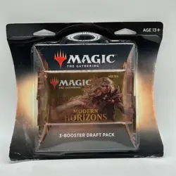 1x MTG Modern Horizons 3-Booster Draft Pack Factory Sealed Magic The Gathering! - Image 1