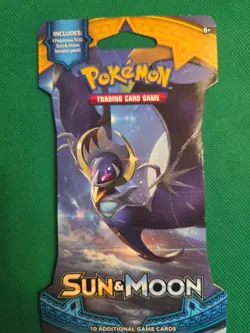 2017 Pokemon TCG Sun and Moon Base Set Booster Pack NEW SEALED BLISTER - Image 2